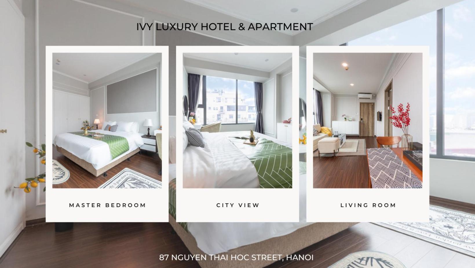 Ivy Hotel & Apartment - Stay 24H Hanoi Eksteriør billede