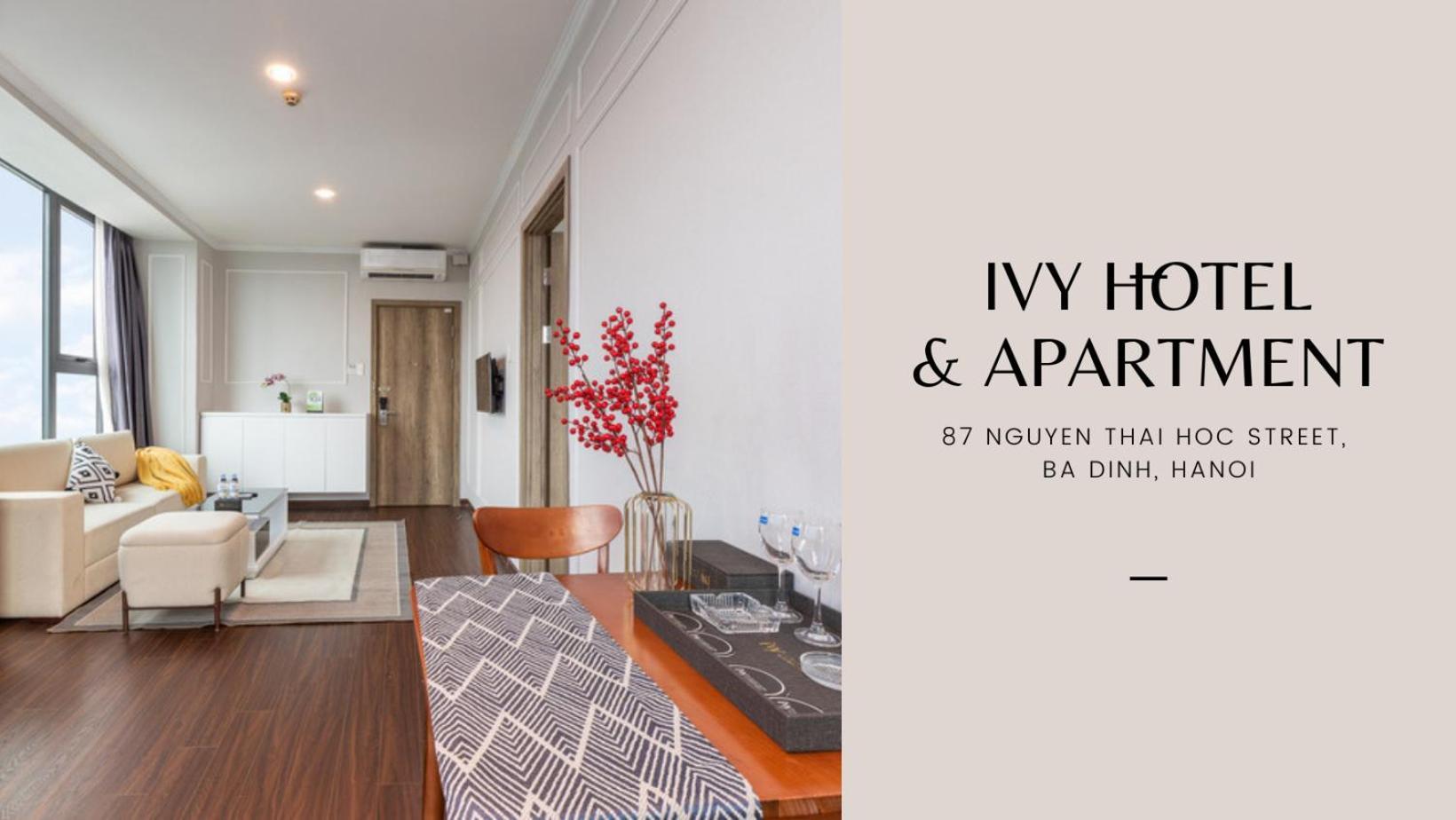 Ivy Hotel & Apartment - Stay 24H Hanoi Eksteriør billede